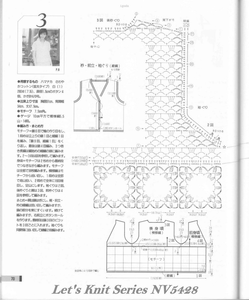 Lets knit series NV 5428 - 紫蘇 - 紫蘇的博客