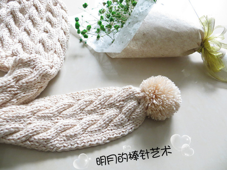 帽美如花2（成人、少女真人秀）零基礎(chǔ)視頻 - 明月的棒針藝術(shù) - 明月的棒針藝術(shù)