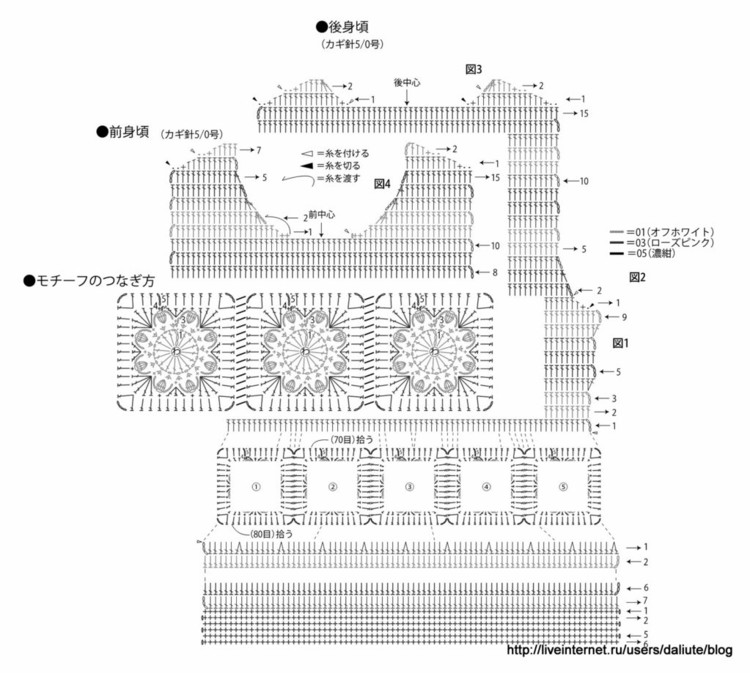 鉤針親子裝 - 淺淺柏伊 - 淺淺柏伊