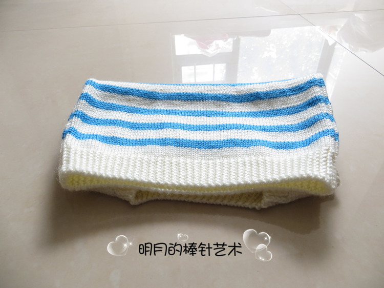 小鯨魚背心 1-10歲（新手視頻） - 明月的棒針?biāo)囆g(shù) - 明月的棒針?biāo)囆g(shù)