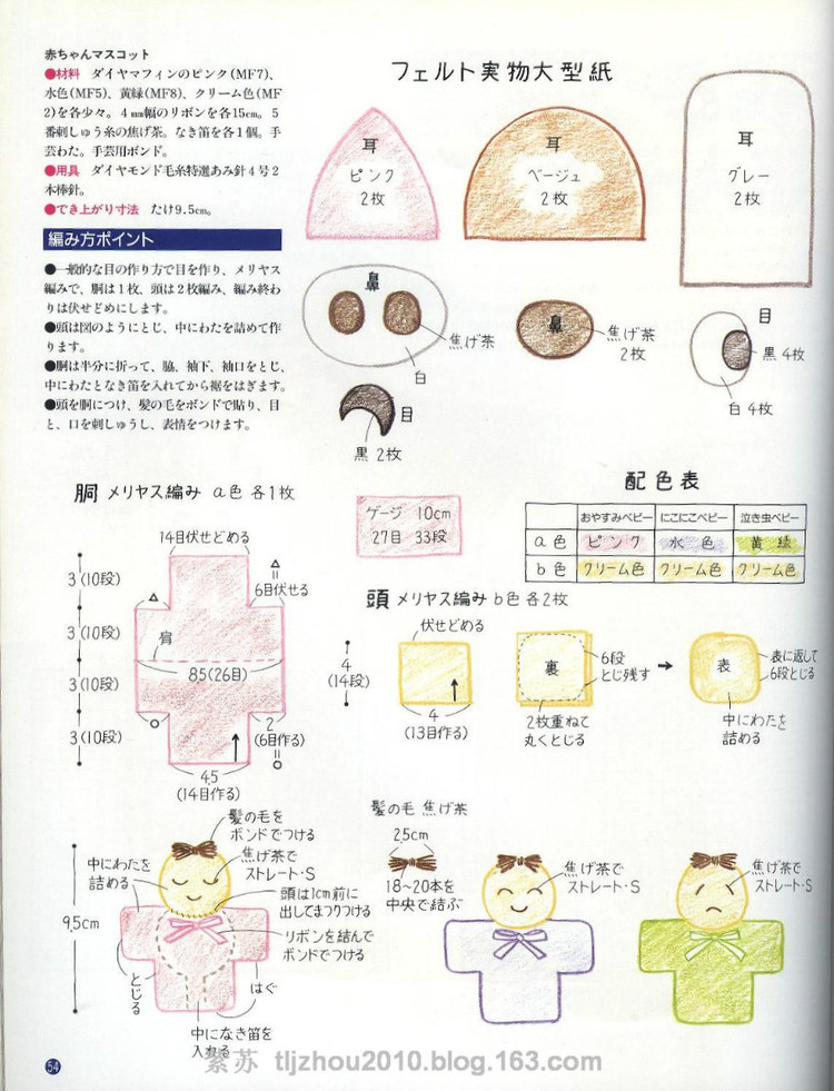 河合真弓作品集 --- 寶寶裝（0-2歲） - 紫蘇 - 紫蘇的博客