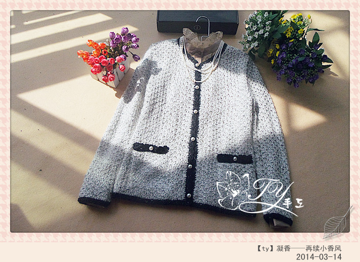 1414——凝香——再續(xù)小香風（附口袋織法） - ty - ty 的 編織博客