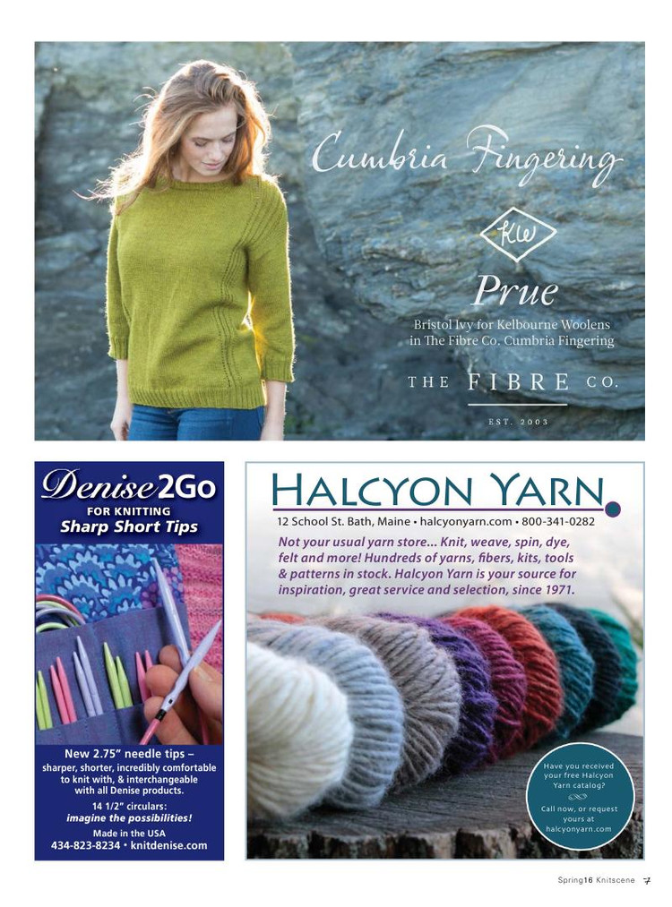 Knitscene  Spring 2016 - 輕描淡寫 - 輕描淡寫