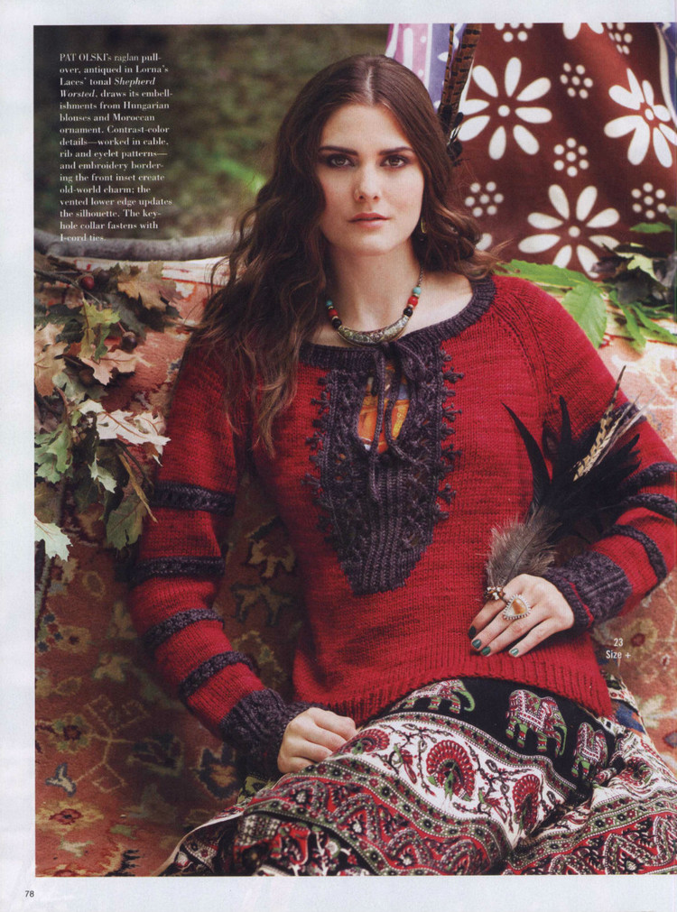 Vogue Knitting  Fall 2014 - 輕描淡寫 - 輕描淡寫