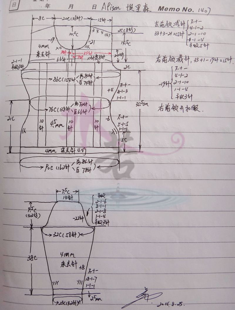 翻譯習作1407：Alison 埃里森套衫 - 水若 - 滿溪流水香