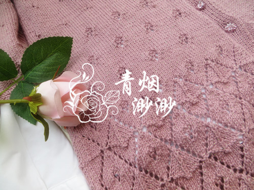 花開(kāi)時(shí)節(jié)—彩絲棉七分袖開(kāi)實(shí)（仿VS的花開(kāi)無(wú)聲） - 青煙渺渺 - 青煙渺渺