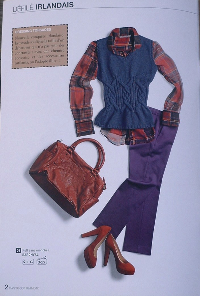 Bergere de France 159, Mag Tricot Irlandais - 輕描淡寫 - 輕描淡寫