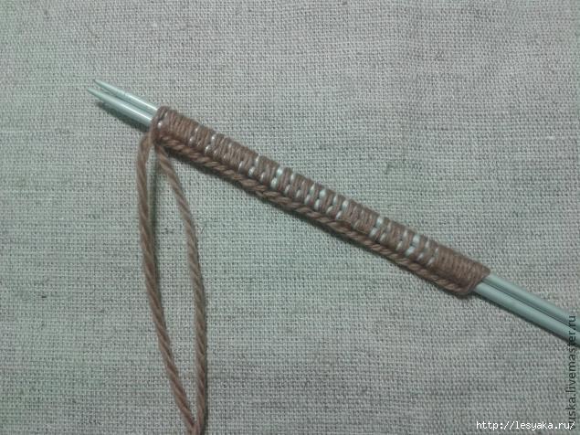 針織教程：簡(jiǎn)單的雙色針織 - maomao - 我隨心動(dòng)