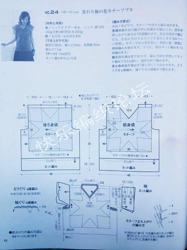 【引用】倩兮--八角寬松短袖+改版巧手媽咪之倩兮 - 壹一 - 壹一的博客