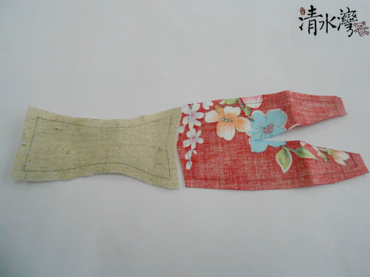 清水灣原創(chuàng)布藝手工玩偶羊年吉祥物——吉慶羊的制作步驟 - 清水灣手工布藝 - 掬花在手,必有芬芳拂袖
