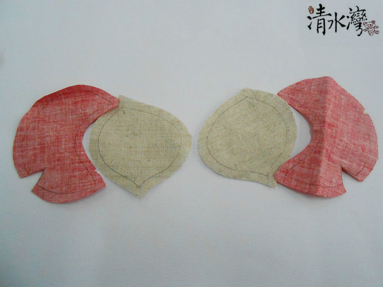 清水灣原創(chuàng)布藝手工玩偶羊年吉祥物——吉慶羊的制作步驟 - 清水灣手工布藝 - 掬花在手,必有芬芳拂袖
