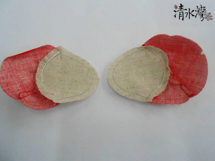 清水灣原創(chuàng)布藝手工玩偶羊年吉祥物——吉慶羊的制作步驟 - 清水灣手工布藝 - 掬花在手,必有芬芳拂袖
