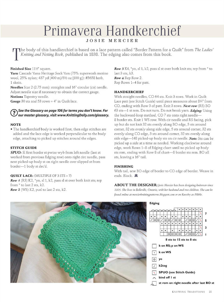 Knitting Traditions  Spring 2016 - 輕描淡寫 - 輕描淡寫