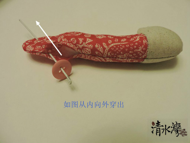 清水灣原創(chuàng)手工布藝玩偶棉麻布藝猴子（高31厘米） - 清水灣手工布藝 - 掬花在手,必有芬芳拂袖