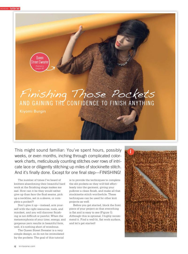 Knitscene  Winter 2015 - 輕描淡寫 - 輕描淡寫
