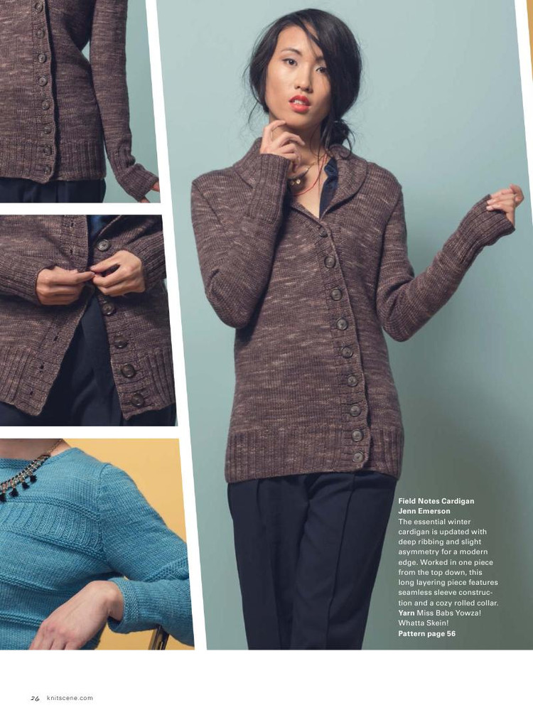 Knitscene  Winter 2015 - 輕描淡寫 - 輕描淡寫