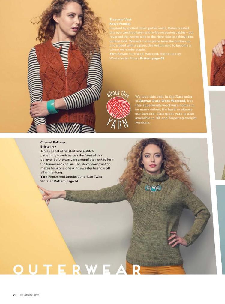 Knitscene  Winter 2015 - 輕描淡寫 - 輕描淡寫