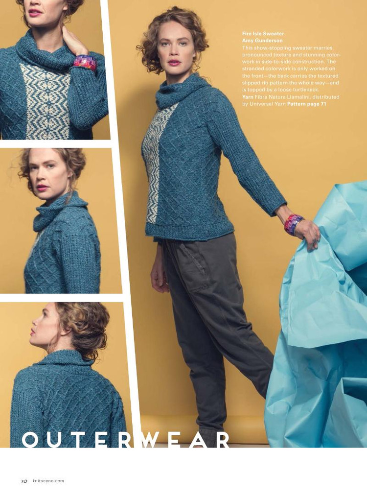 Knitscene  Winter 2015 - 輕描淡寫 - 輕描淡寫