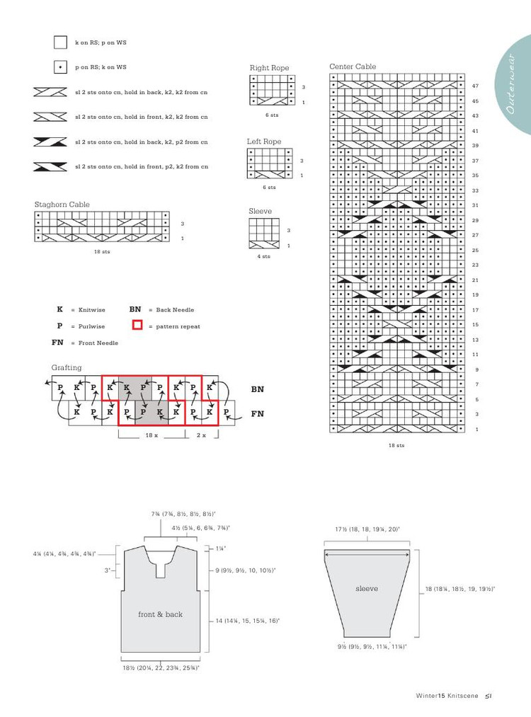 Knitscene  Winter 2015 - 輕描淡寫 - 輕描淡寫