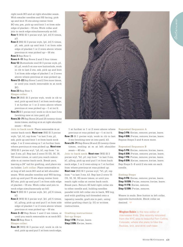 Knitscene  Winter 2015 - 輕描淡寫 - 輕描淡寫
