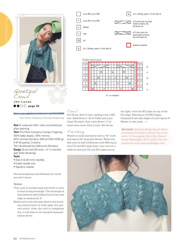 Knitscene  Winter 2015 - 輕描淡寫 - 輕描淡寫