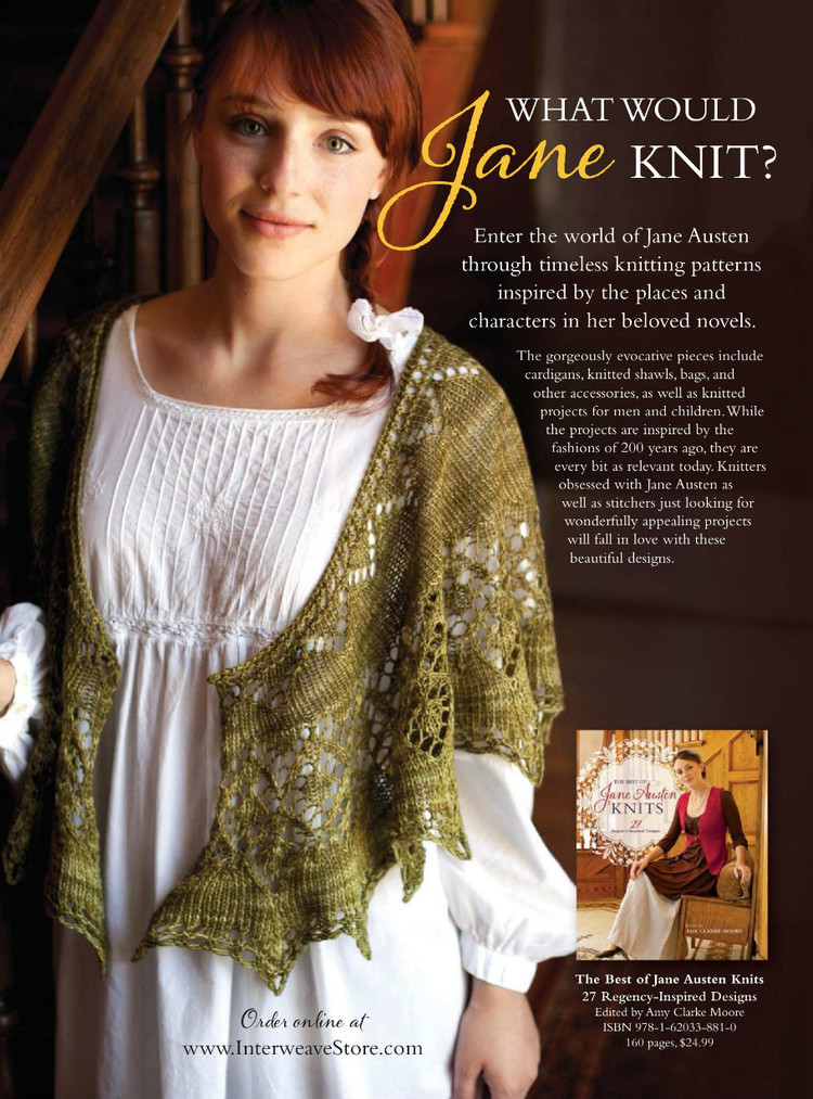 Interweaves Jane Austen Knits  Special Issue2015 - 輕描淡寫 - 輕描淡寫
