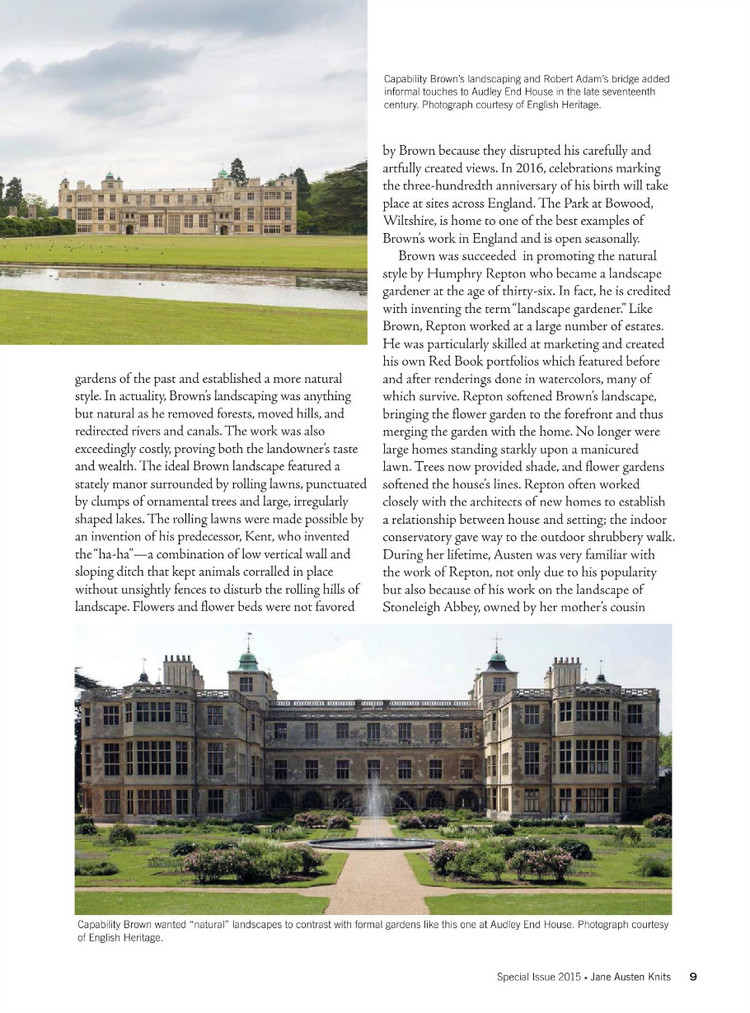 Interweaves Jane Austen Knits  Special Issue2015 - 輕描淡寫 - 輕描淡寫