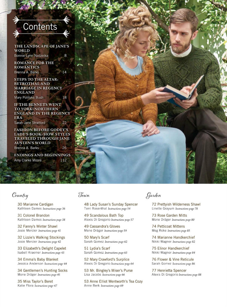 Interweaves Jane Austen Knits  Special Issue2015 - 輕描淡寫 - 輕描淡寫