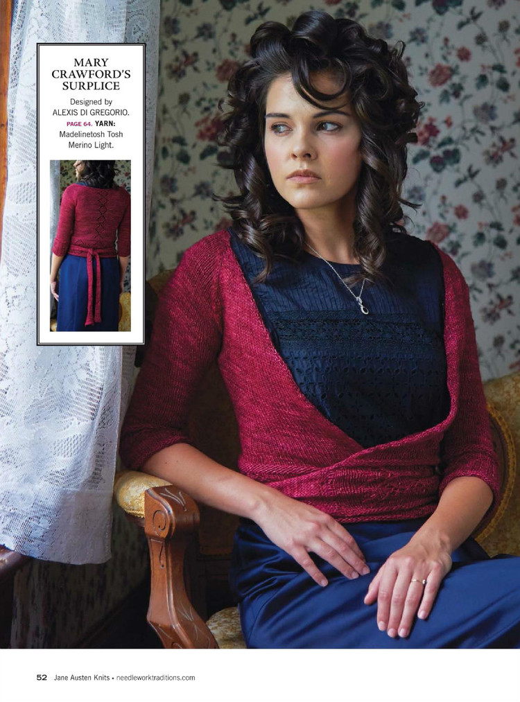 Interweaves Jane Austen Knits  Special Issue2015 - 輕描淡寫 - 輕描淡寫