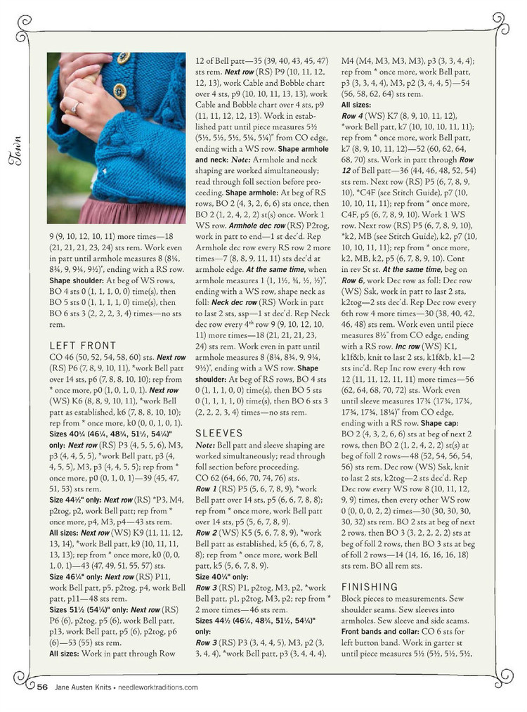 Interweaves Jane Austen Knits  Special Issue2015 - 輕描淡寫 - 輕描淡寫