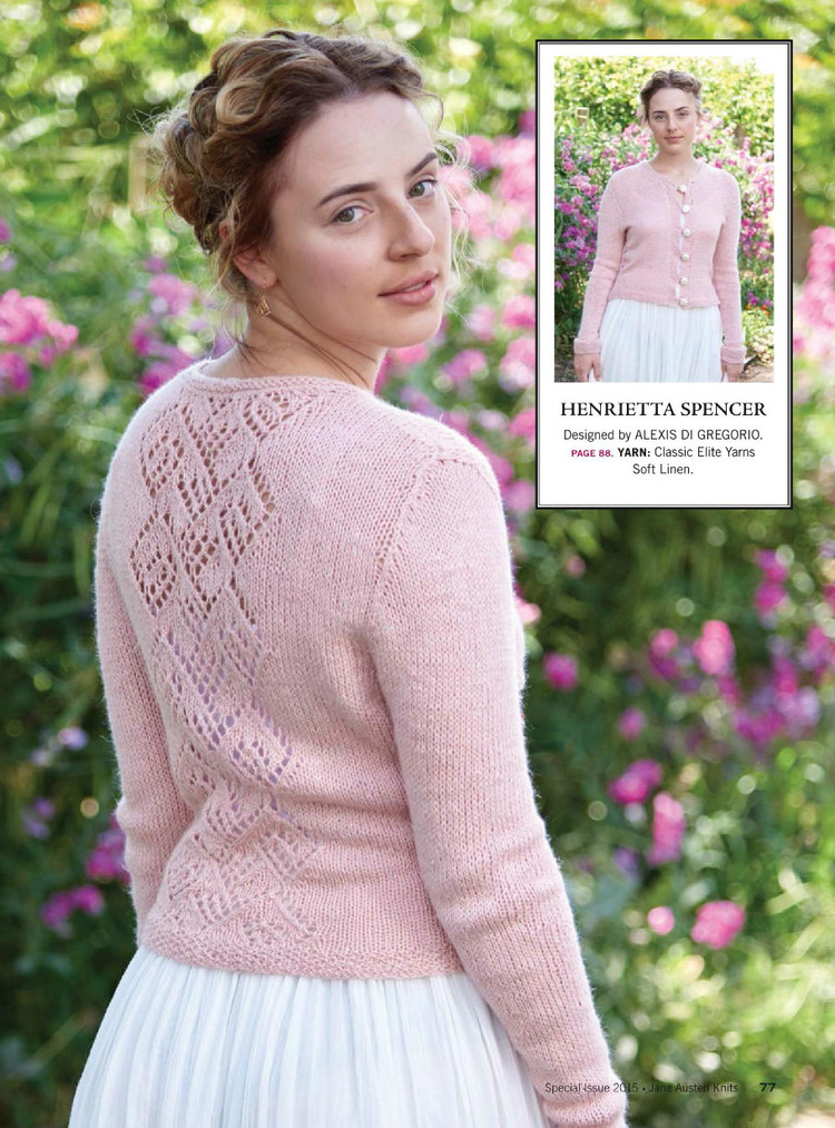 Interweaves Jane Austen Knits  Special Issue2015 - 輕描淡寫 - 輕描淡寫